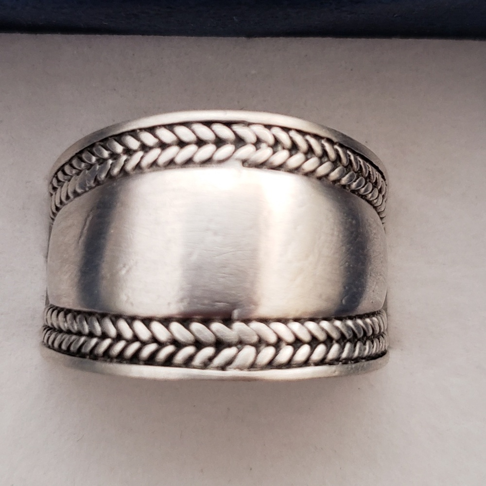 Sterling silver Dome ring